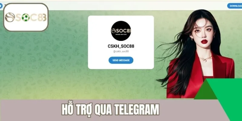 Hỗ trợ qua telegram