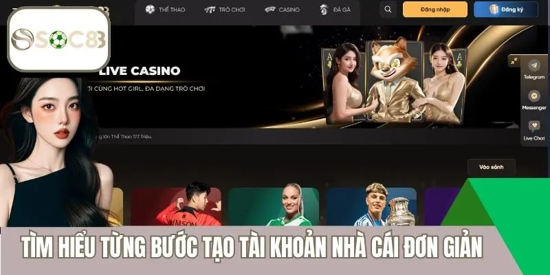 Tìm hiểu từng bước tạo tài khoản nhà cái đơn giản